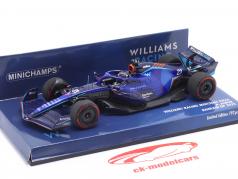 Alexander Albon Williams FW44 #23 Bahrein GP formula 1 2022 1:43 Minichamps