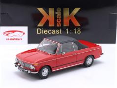 BMW 2002 Cabriolet Baujahr 1971 rot 1:18 KK-Scale
