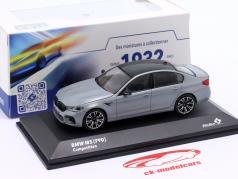 BMW M5 Competition (F90) Année de construction 2022 terne gris métallique 1:43 Solido
