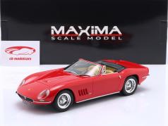 Ferrari 250 GT Nembo Spider Byggeår 1965 rød 1:18 MAXIMA