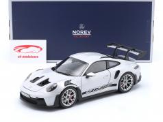 Porsche 911 (992) GT3 RS Año de construcción 2022 gris hielo metalizado 1:18 Norev