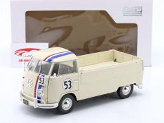 Volkswagen VW T1 Pick-Up Racer #53 建設年 1950 クリーム 白 1:18 Solido