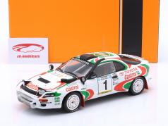 Toyota Celica Turbo 4WD #1 ganador Safari Rallye 1993 Kankkunen, Piironen 1:18 Ixo