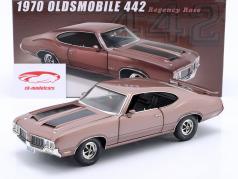Oldsmobile 442 W-30 建設年 1970 薔薇 メタリックな 1:18 GMP