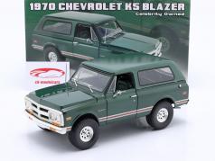 Chevrolet K5 Blazer Anno di costruzione 1970 verde 1:18 GMP