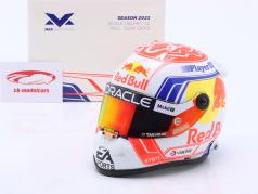 Max Verstappen Red Bull Racing #1 formel 1 Verdensmester 2023 hjelm 1:2 Schuberth