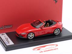 Ferrari Roma Spider Baujahr 2023 corsa rot 1:43 LookSmart