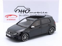 Volkswagen VW Golf VII R 建設年 2017 黒 1:18 OttOmobile