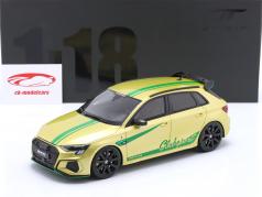 Audi S3 (Y8) MTM 建设年份 2022 黄色的 1:18 GT-Spirit