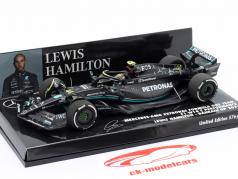 Hamilton Mercedes-AMG F1 W14 #44 5° Bahrein GP formula 1 2023 1:43 Minichamps
