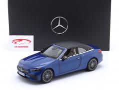 Mercedes-Benz AMG-Line CLE Cabriolet (A236) Bouwjaar 2024 spectraal blauw 1:18 Norev