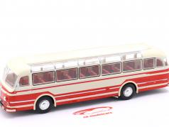 Büssing 5000 TU ônibus vermelho / creme branco 1:43 Altaya