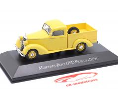 Mercedes-Benz 170D Pick-Up 建设年份 1954 黄色的 1:43 Altaya