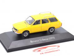 Renault 12 Break 建設年 1973 黄色 1:43 Altaya