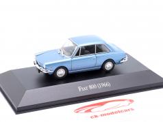Fiat 800 建设年份 1966 蓝色的 1:43 Altaya