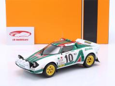 Lancia Stratos HF #10 gagnant Rallye Monte Carlo 1976 Munari, Maiga 1:18 Ixo