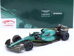 S. Vettel Aston Martin AMR22 #5 Mónaco GP fórmula 1 2022 1:18 Minichamps