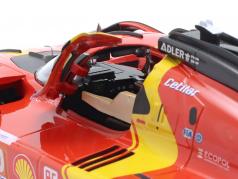 Ferrari 499P #50 5-е место 24h LeMans 2023 Fuoco, Molina, Nielsen 1:18 Bburago