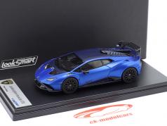Lamborghini Huracan STO 建設年 2021 aegeus 青 1:43 LookSmart