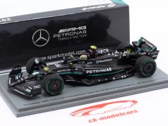 L. Hamilton Mercedes-AMG F1 W14 #44 4th Monaco GP Formel 1 2023 1:43 Spark