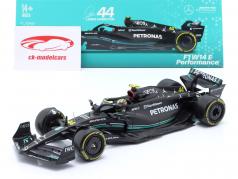 Lewis Hamilton Mercedes-AMG F1 W14 #44 formel 1 2023 1:24 Bburago