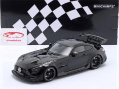 Mercedes-AMG GT Black Series 建設年 2020 黒 メタリックな 1:18 Minichamps
