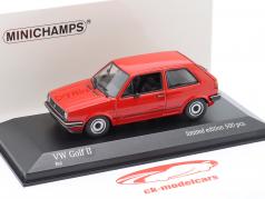 Volkswagen VW Golf II Ano de construção 1985 vermelho 1:43 Minichamps
