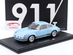 Porsche 911 S/T规格 海湾蓝 1:18 Cartima