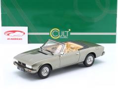 Peugeot 504 カブリオレ 建設年 1983 緑 1:18 Cult Scale