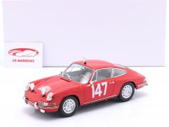 Porsche 911 S #147 5位 Rallye Monte Carlo 1965 Linge, Falk 1:18 Matrix