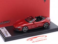 Ferrari Roma Spider year 2023 Imola red 1:43 LookSmart