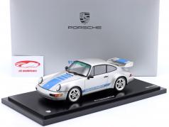 Porsche 911 (964) Carrera RSR 3.8 Transformers Mirage silver / blue 1:18 Spark