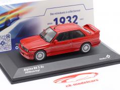 BMW Alpina B6 3.5s (E30) Bouwjaar 1990 rood 1:43 Solido