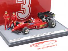 Ferrari 126 C4 Præsentation Bil Fiorano formel 1 1984 Alboreto, Arnoux 1:43 Brumm