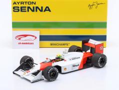 Ayrton Senna McLaren MP4/4 #12 fórmula 1 Campeón mundial 1988 1:18 Minichamps