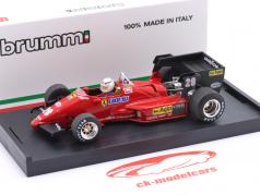 R. Arnoux Ferrari 126 C4 #28 3er Bélgica GP fórmula 1 1984 1:43 Brumm