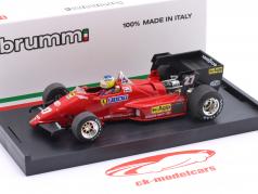 M. Alboreto Ferrari 126 C4 #27 ganador Bélgica GP fórmula 1 1984 1:43 Brumm