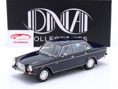 Volvo 164E Ano de construção 1972 azul 1:18 DNA Collectibles