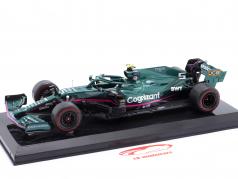 S. Vettel Aston Martin AMR21 #5 2do Azerbaiyán GP fórmula 1 2021 1:24 Premium Collectibles