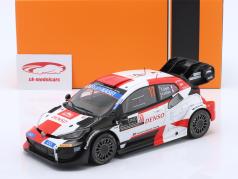 Toyota GR Yaris Rally1 #17 vinder Rallye Monte Carlo 2023 Ogier, Landais 1:18 Ixo
