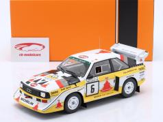 Audi Sport Quattro S1 E2 #6 samle 1000 Lakes 1985 Mikkola, Hertz 1:18 Ixo
