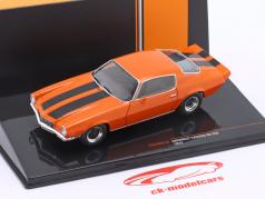 Chevrolet Camaro RS-Z28 Año de construcción 1972 naranja / negro 1:43 Ixo