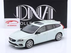 Volvo V60 T6 AWD Polestar Anno di costruzione 2016 bianco 1:18 DNA Collectibles