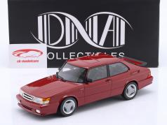 Saab 900 Turbo T16 Airflow year 1988 cherry red 1:18 DNA Collectibles