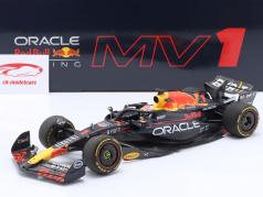 M. Verstappen Red Bull RB19 #1 优胜者 摩纳哥 GP 公式 1 世界冠军 2023 1:18 Minichamps