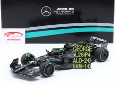 G. Russell Mercedes-AMG F1 W14 #63 7位 バーレーン GP 式 1 2023 1:18 Minichamps