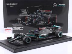 L. Hamilton Mercedes-AMG F1 W11 #44 Ganhador Britânico GP Fórmula 1 Campeão mundial 2020 1:12 Minichamps