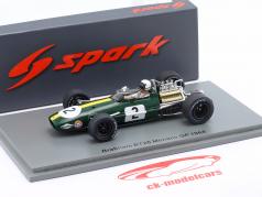 Jack Brabham Brabham BT26 #2 Mónaco GP fórmula 1 1968 1:43 Spark