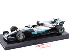 L. Hamilton Mercedes-AMG F1 W08 #44 Fórmula 1 Campeão mundial 2017 1:24 Premium Collectibles
