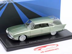 Plymouth Cabana Concept year 1958 green metallic 1:43 AutoCult